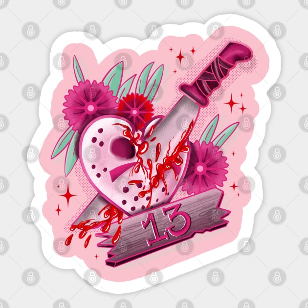 13 Sticker by Pink Fang